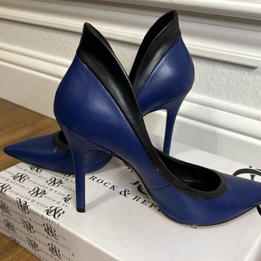 Rock & Republic Blue Stiletto Heels